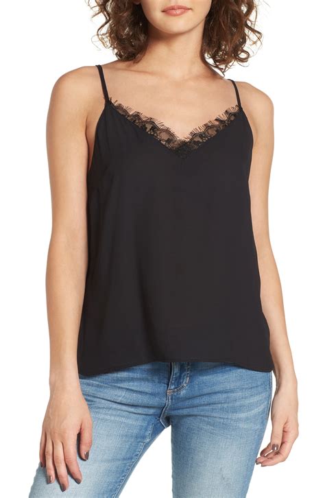 women's lace camisole tops